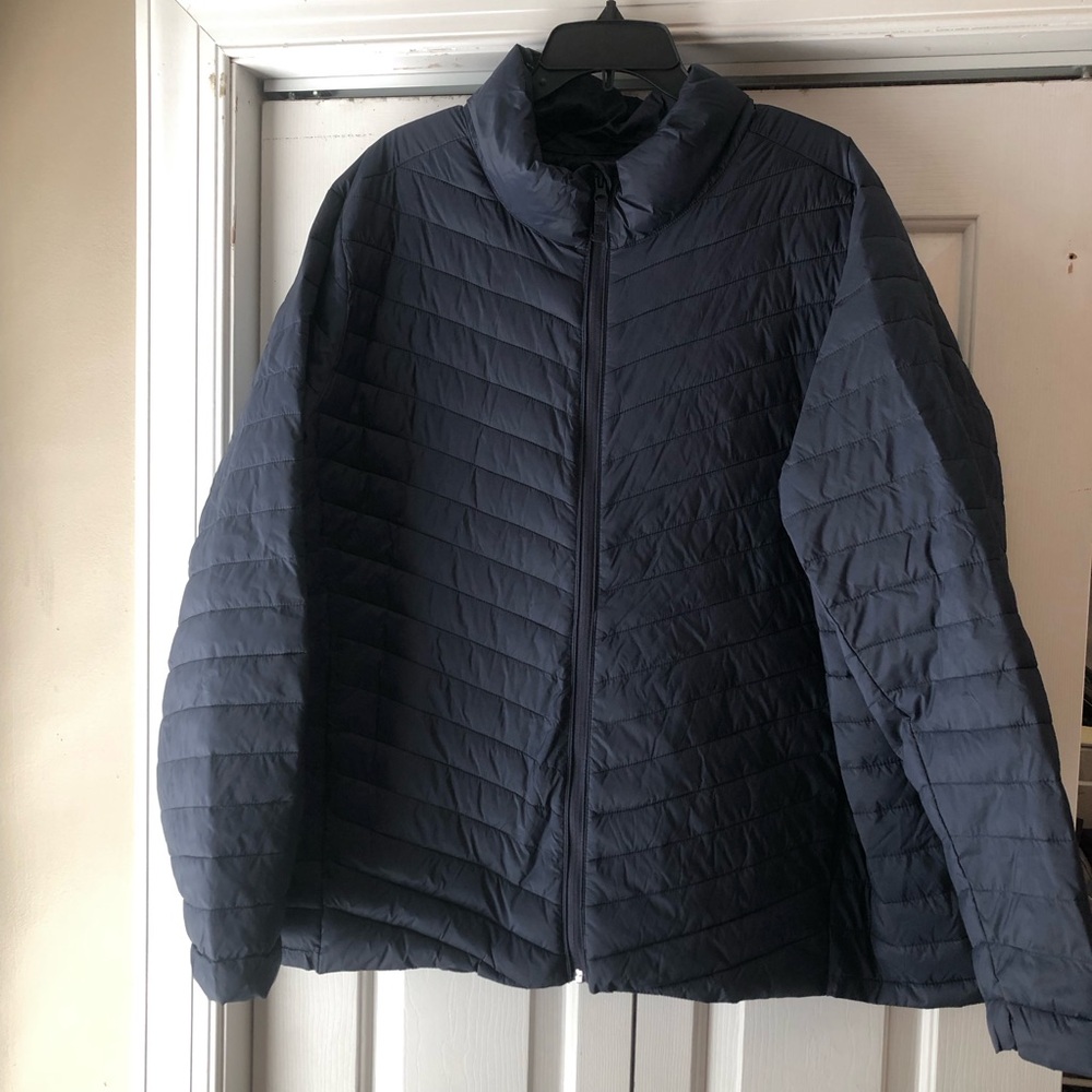 NWT Old Navy plus size 4X Navy blue puffer jacket